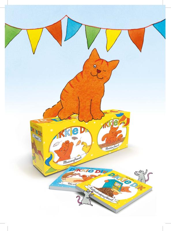 Gottmer Kinderboeken - Dikkie Dik - Dikkie Dik Feest! – Uitdeelboekjes, Uitdeelboekjes, Gottmer, Keekabuu