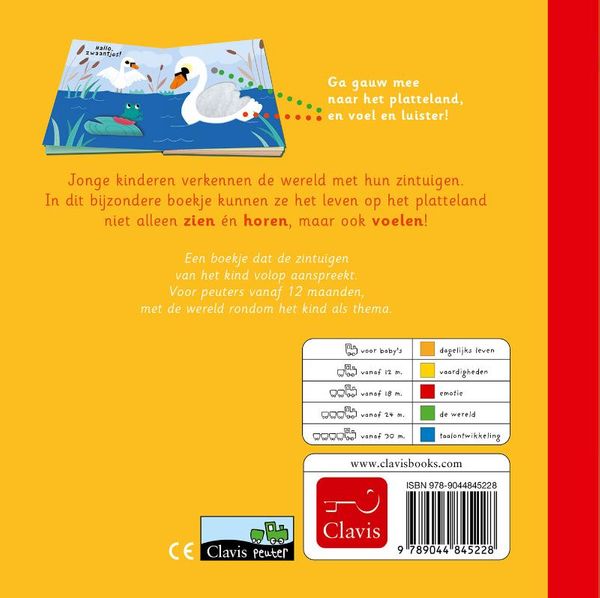 Clavis - Op het platteland Geluidenboekjes, Peuterboeken, Clavis, Keekabuu