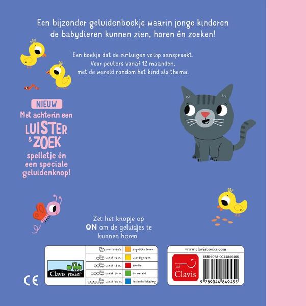 Clavis - Babydieren, Dreumesboeken, Clavis, Keekabuu