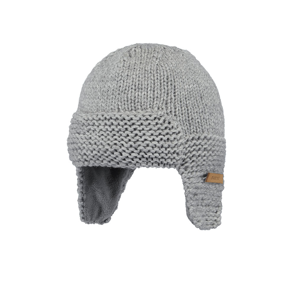Barts - Yuma fijn gebreide babymuts met oorkleppen, Mutsen, Barts, Keekabuu