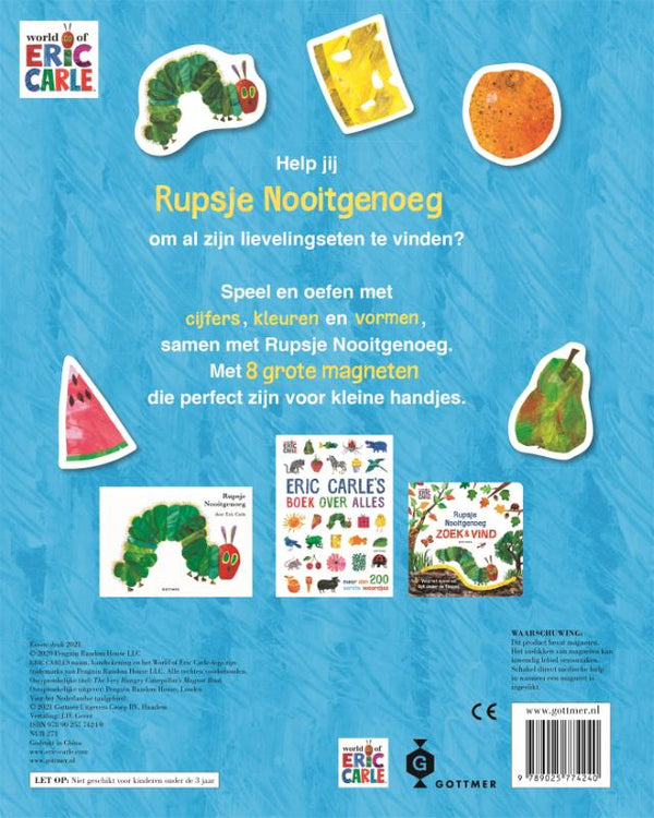 Gottmer Kinderboeken - Rupsje Nooitgenoeg Magneetboek, Boeken, Gottmer, Keekabuu
