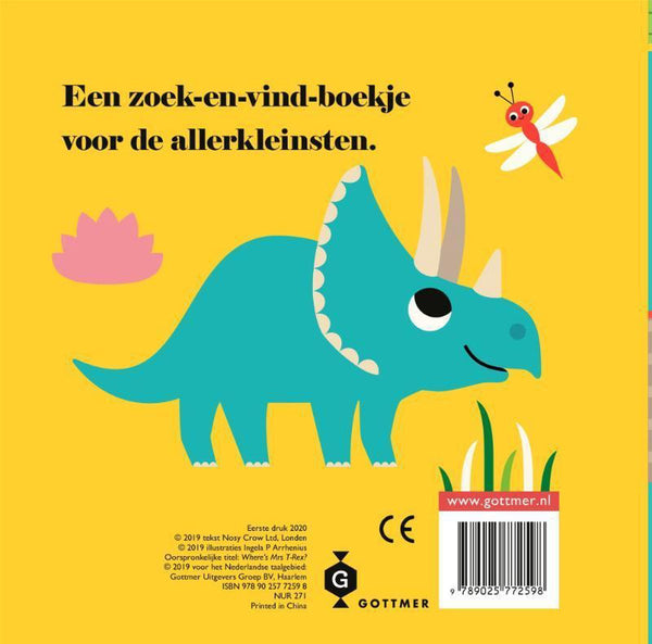 Gottmer Kinderboeken - T-Rex, waar ben je?, Peuterboeken, Gottmer, Keekabuu