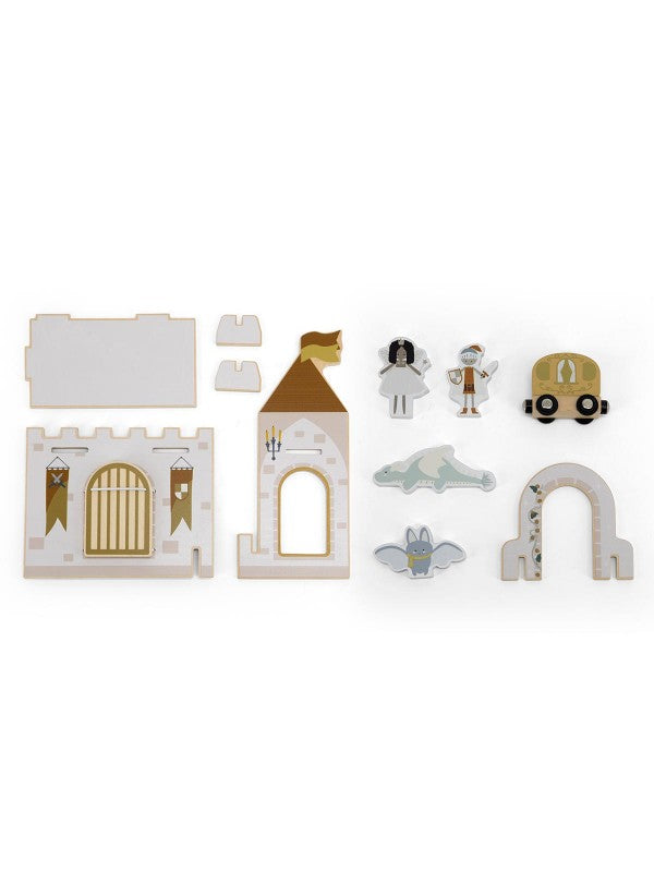 Tryco - Houten Treinset Uitbreiding Fantasy, Treinset, Tryco, Keekabuu