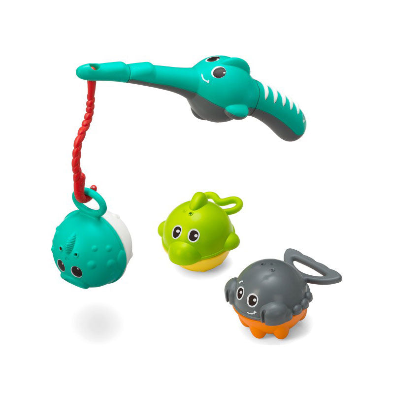 Infantino - Badspeeltje Fishing Fun - Vishengel met Zeediertjes, Badspeelgoed, Infantino, Keekabuu