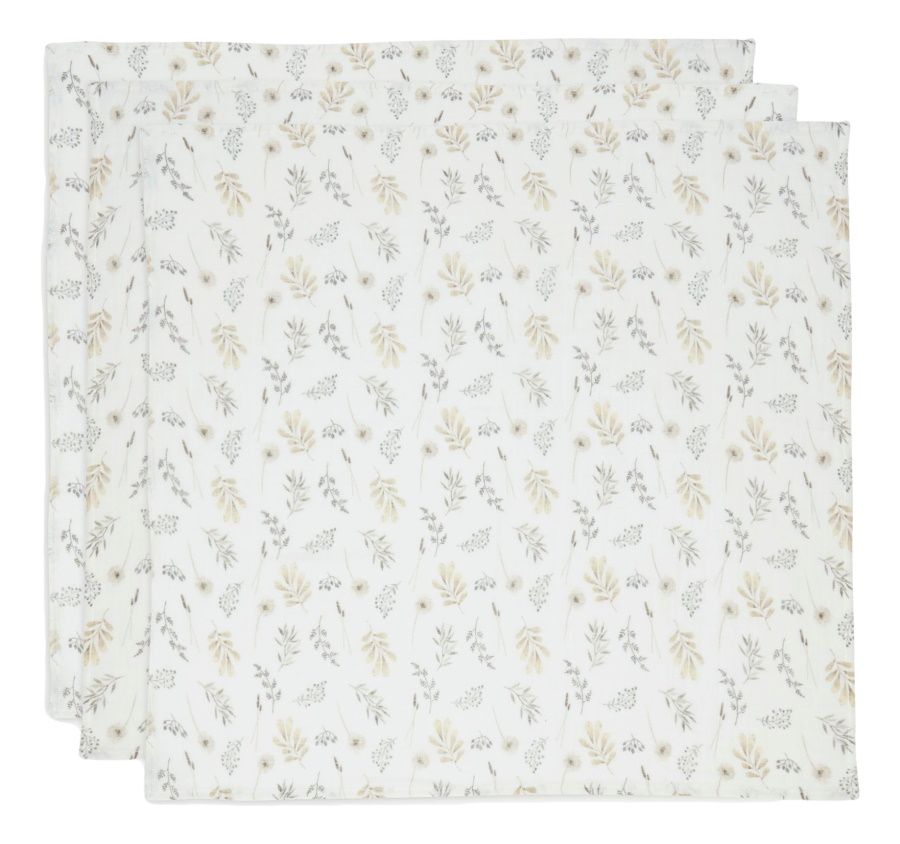 Jollein -  Hydrofiele Multidoek (70x70cm) 3 stuks, Hydrofiele doeken, Jollein, Keekabuu