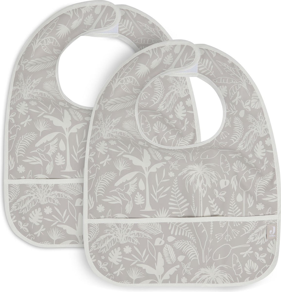 Jollein - Slabbetje Waterproof - 2 stuks, Slabbetjes voor baby's en peuters, Jollein, Keekabuu