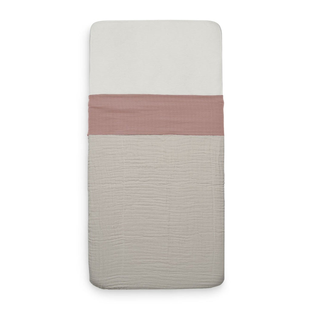 Jollein - Hydrofiele Wieglaken Wrinkled (75x100cm), Bedlakens, Jollein, Keekabuu