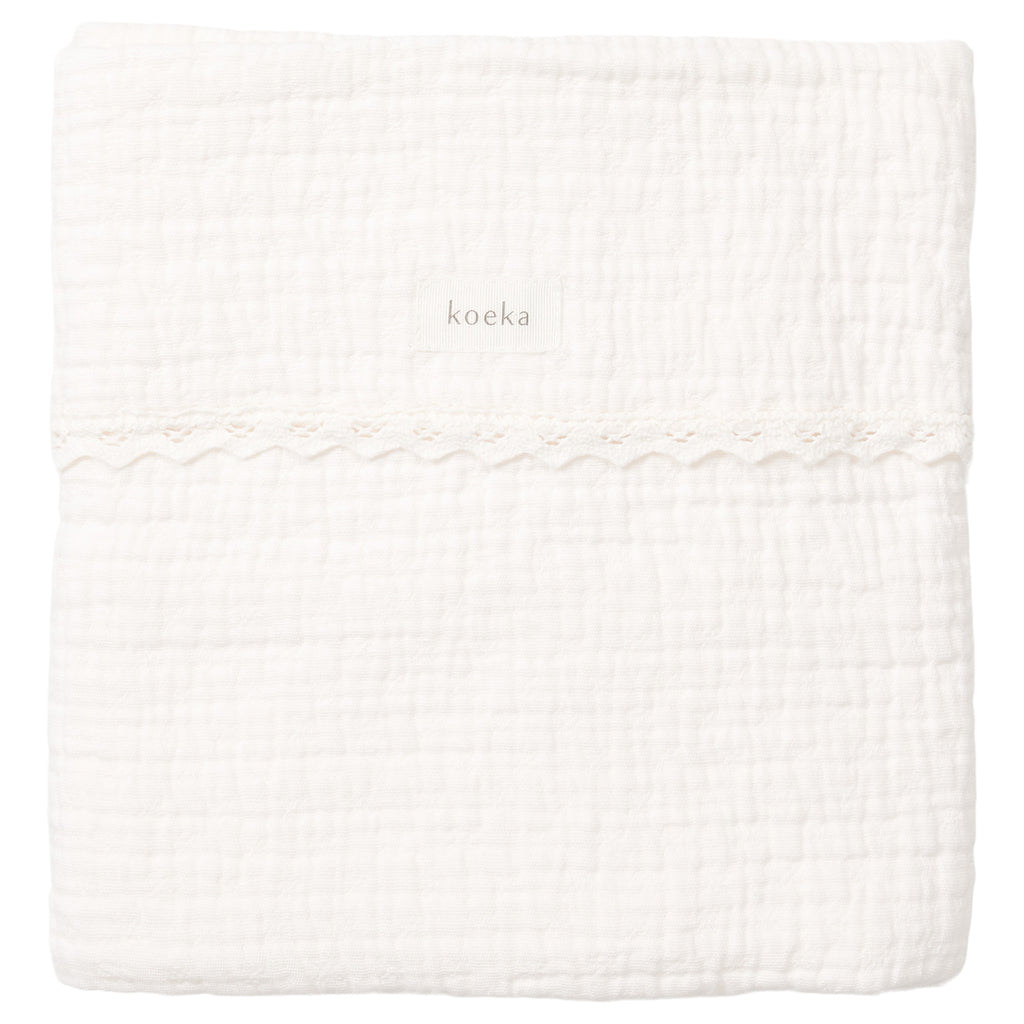 Koeka - Wiegdeken Elba Lace, Dekens, Koeka, Keekabuu