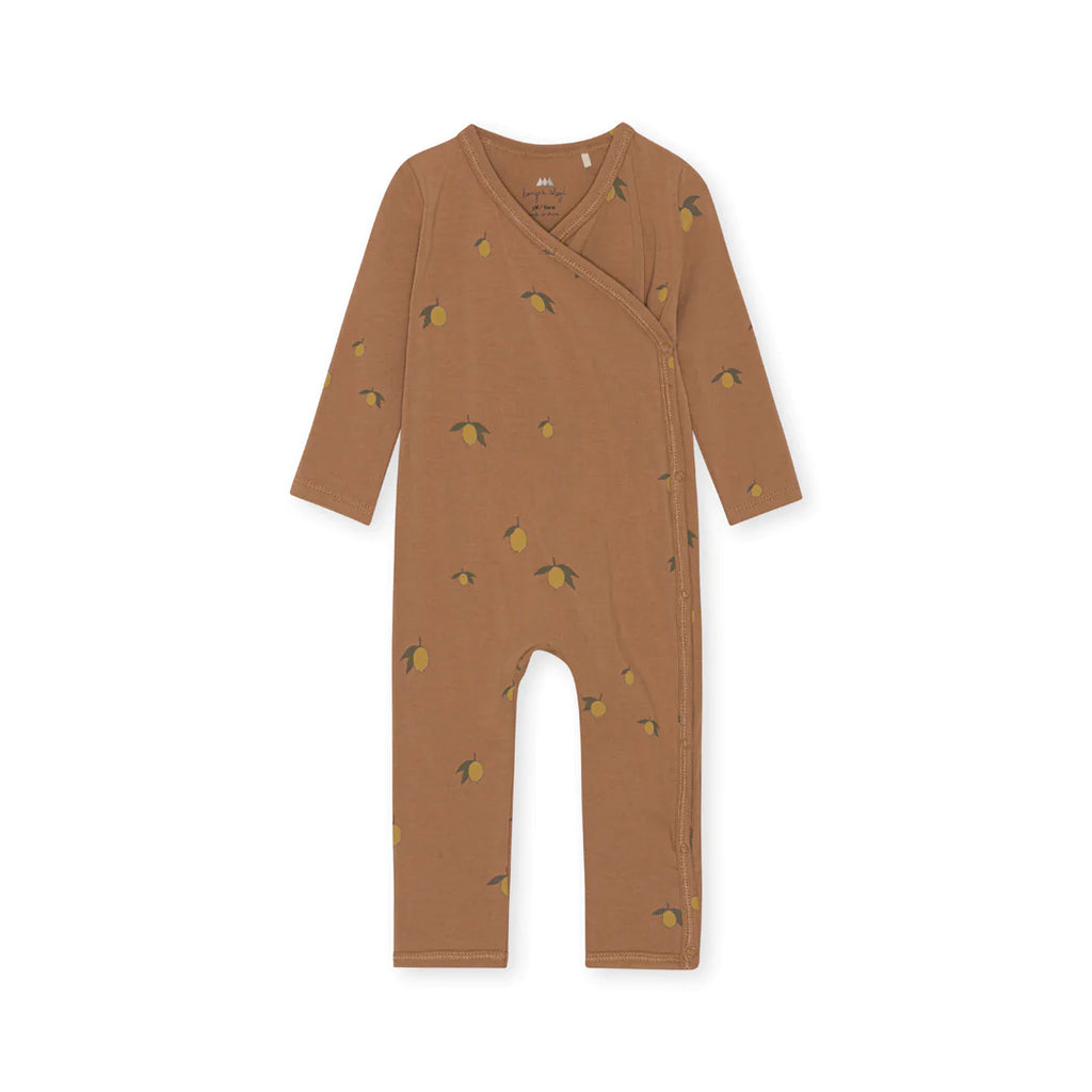 Konges Sløjd - Basic Onesie - Lemon Brown, Onesie, Konges Slojd, Keekabuu