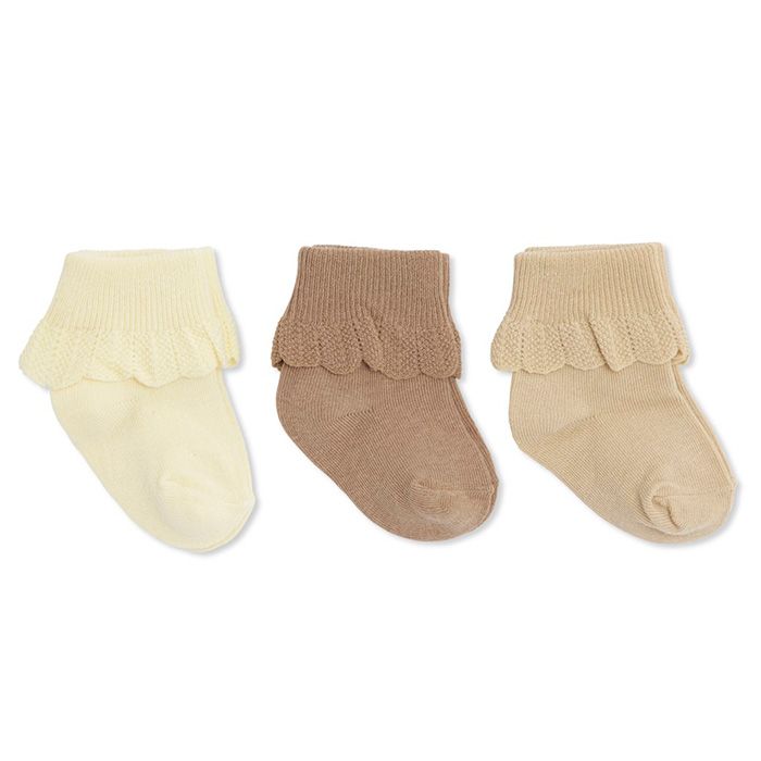 Konges Sløjd- Sokken met Kant (Set van 3), , Konges Slojd, Keekabuu