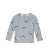 Konges Sløjd  - Zwemshirt  Aster  Whale Boat, Zwemshirt, Konges Slojd, Keekabuu