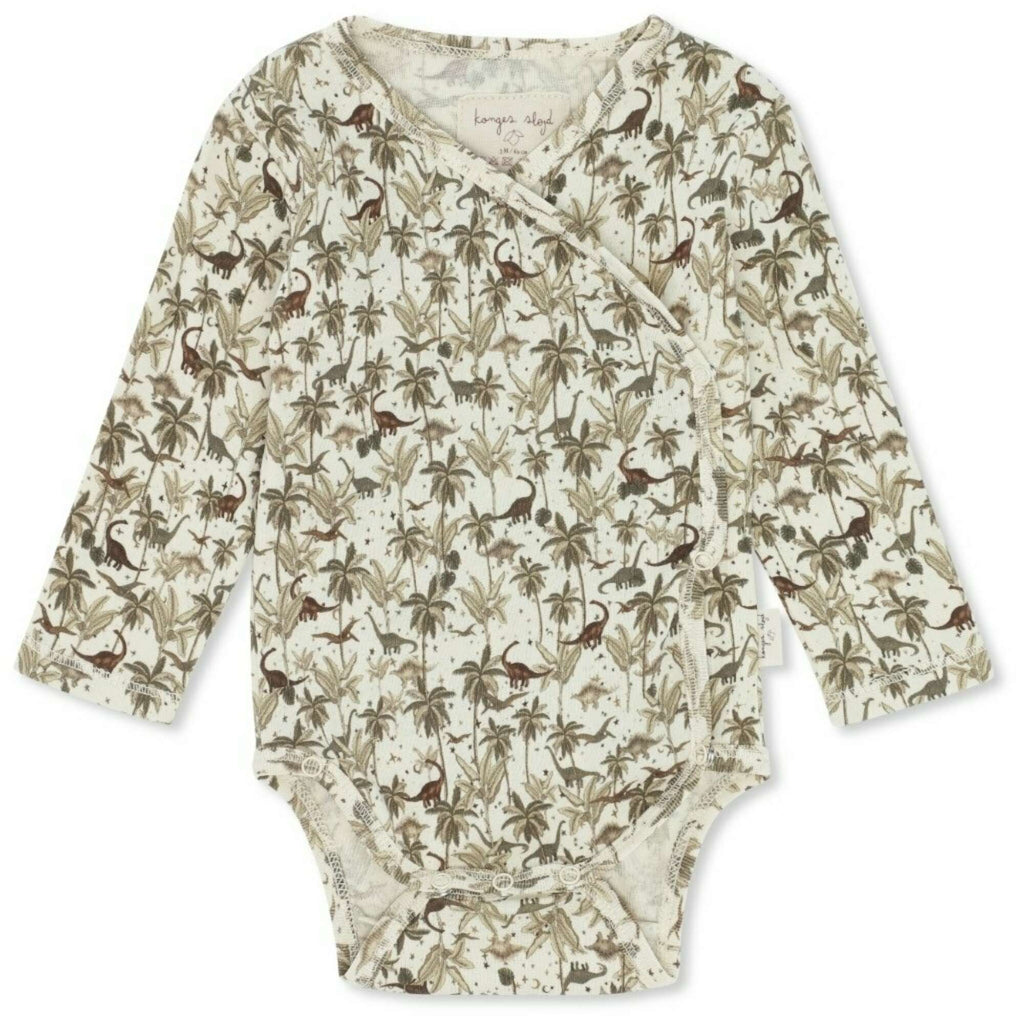 Konges Sløjd - Newborn Overslag Romper, Rompers, Konges Slojd, Keekabuu