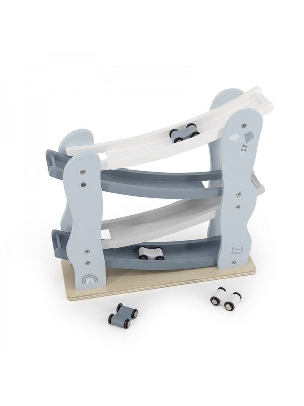 Label Label - Houten Autobaan, Houten speelgoed, Tryco, Keekabuu