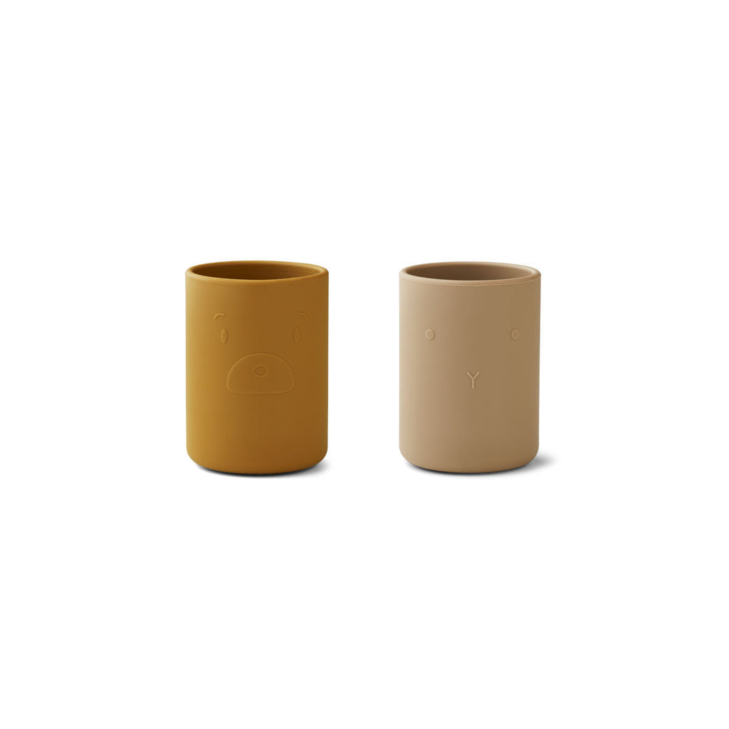 Liewood - Siliconen Drinkbekers Ethan (Set van 2), Drinkbekers, Liewood, Keekabuu