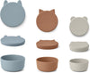Liewood - Siliconen snack bowls Corgan, Snackbakjes, Liewood, Keekabuu