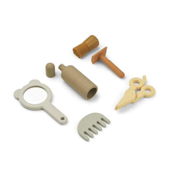 Liewood -  Kappersset speelgoed  Freddie - Almond Mix, , Liewood, Keekabuu