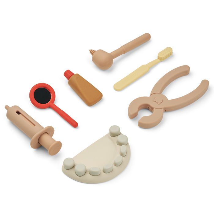 Liewood - Tandarts Speelset Frank, Speelgoed - beroepen en rollenspellen, Liewood, Keekabuu