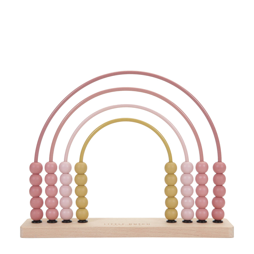 Little Dutch - Regenboog Telraam, Houten speelgoed, Little Dutch, Keekabuu