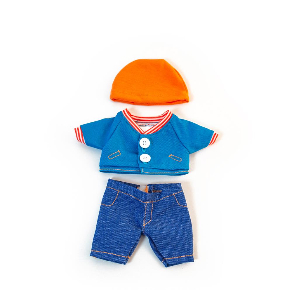Miniland - Poppenkleding Jongen, Poppenkleding, Miniland, Keekabuu