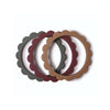 Mushie - Siliconen Bijtringen mix 3pack, Bijtringen, Mushie, Keekabuu