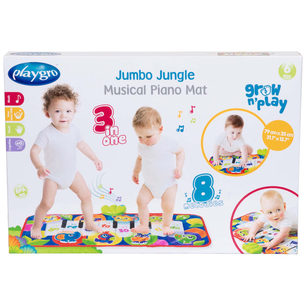 Playgro - Muzikale Piano Mat - Dansmat, Activiteitsspeelgoed voor baby's, Playgro, Keekabuu