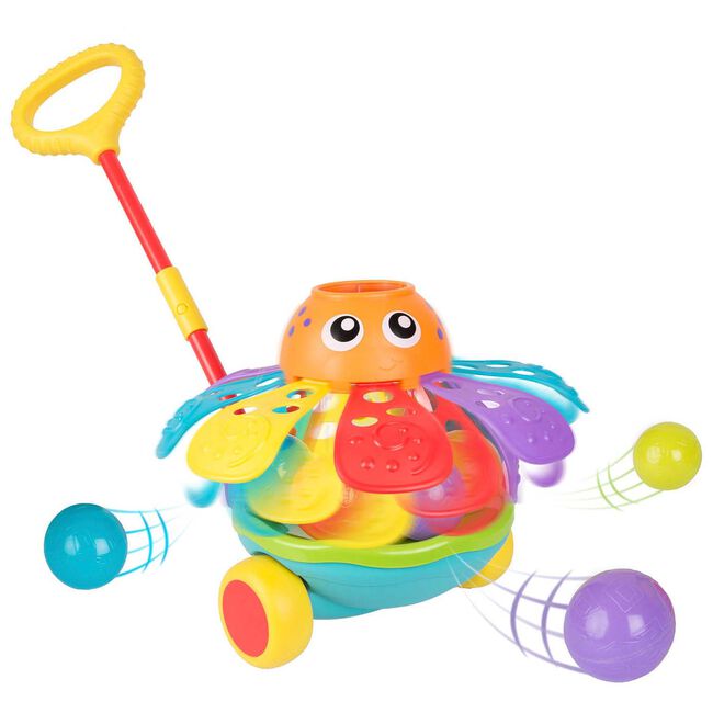 Playgro - Push Along Ball Popping Octopus, Speelsets, Playgro, Keekabuu