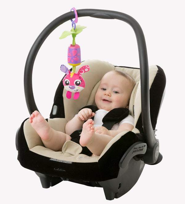 Playgro - Hangspeeltje Sunny Het Konijn, Kinderwagen speelgoed, Playgro, Keekabuu