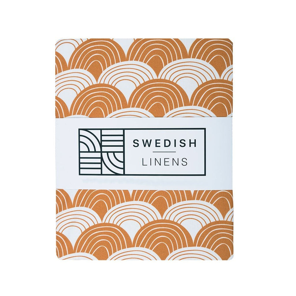 Swedish Linens - Kussensloop Rainbows (60x70 cm), Kussensloop, Swedish Linens, Keekabuu