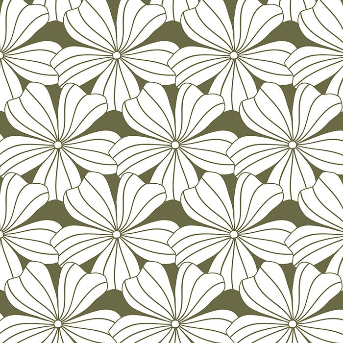 Swedish Linens - Kussensloop Flowers (60x70 cm), Kussensloop, Swedish Linens, Keekabuu