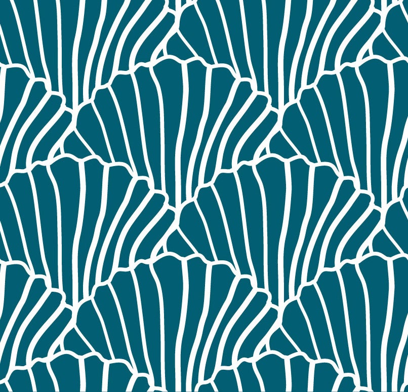 Swedish Linens - Kussensloop Seashells (50x75 cm), Kussensloop, Swedish Linens, Keekabuu