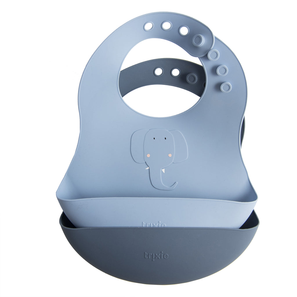 Trixie - Silicone slab (Set van 2), Slabbetjes, Trixie, Keekabuu