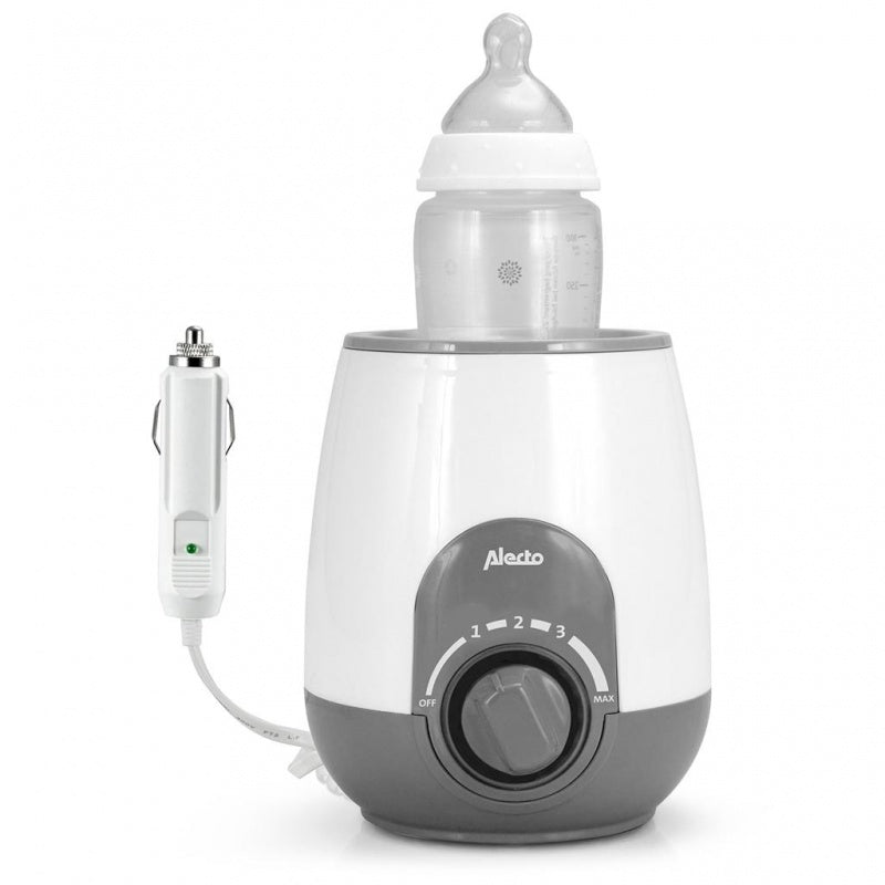 Alecto - BW-512 Flessenwarmer Thuis/Onderweg | Wit, Flessenwarmers, Alecto, Keekabuu