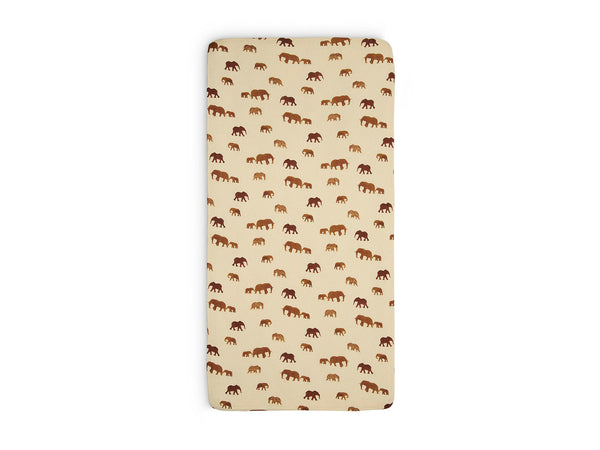 Jollein - Wieg Hoeslaken Savannah (40x80/90cm), Hoeslakens, Jollein, Keekabuu