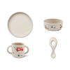 Liewood -  Siliconen  Kinderservies Vivi, Servies en bestek, Liewood, Keekabuu