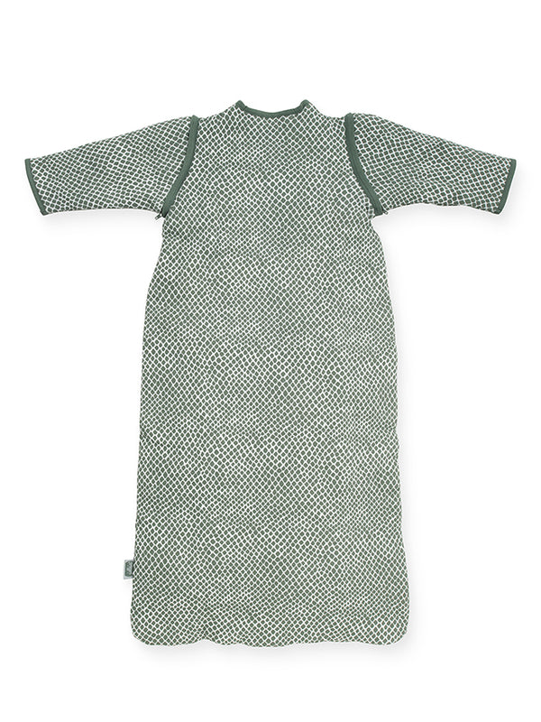 Jollein - Slaapzak met Afritsbare Mouw Snake Ash Green, Slaapzakken, Jollein, Keekabuu