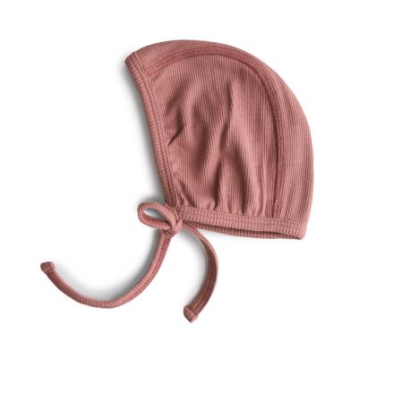 Mushie - Ribbed Baby Bonnet - Baby Muts, Babymutsjes, Mushie, Keekabuu