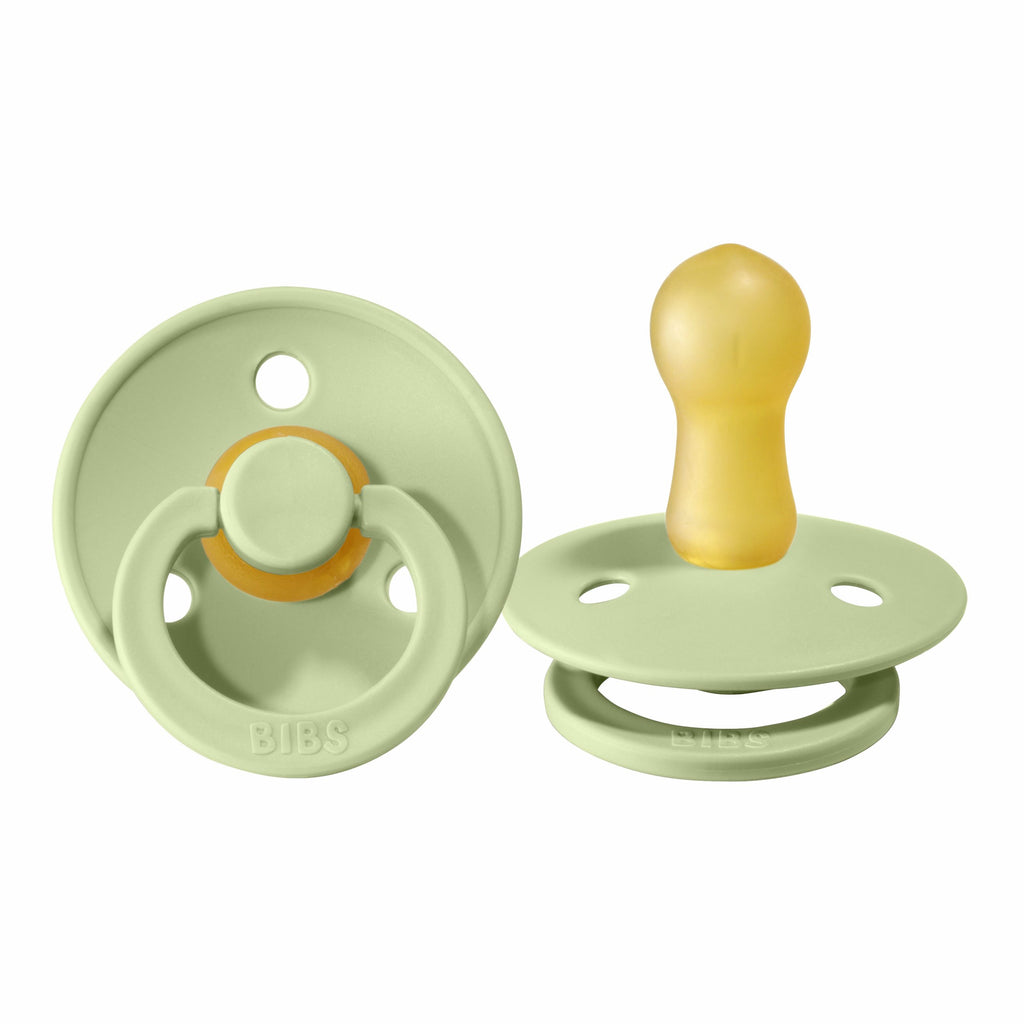 BIBS - Colour Fopspeen Natuurrubber - Diverse Kleuren 6-18 maanden T2, Fopspenen, Bibs, Keekabuu