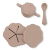 Konges Sløjd  - Silicone Serviesset Schelp, Kinderserviesset, Konges Slojd, Keekabuu