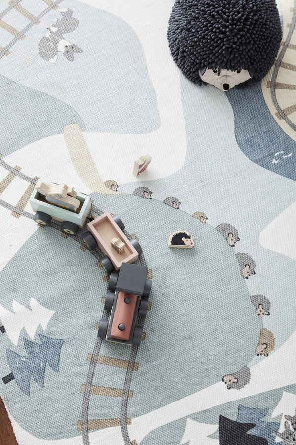 Kids Concept - Speeltrein met diertjes Edvin, Voertuigen, Kid's Concept, Keekabuu