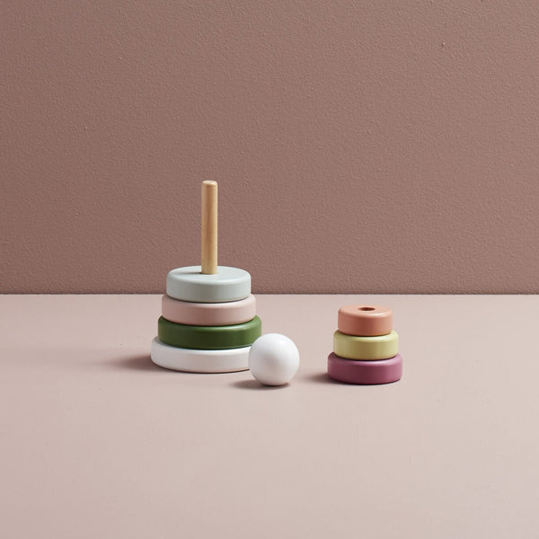 Kids Concept - Stapeltoren Ringen Edvin, Stapeltorens, Kid's Concept, Keekabuu