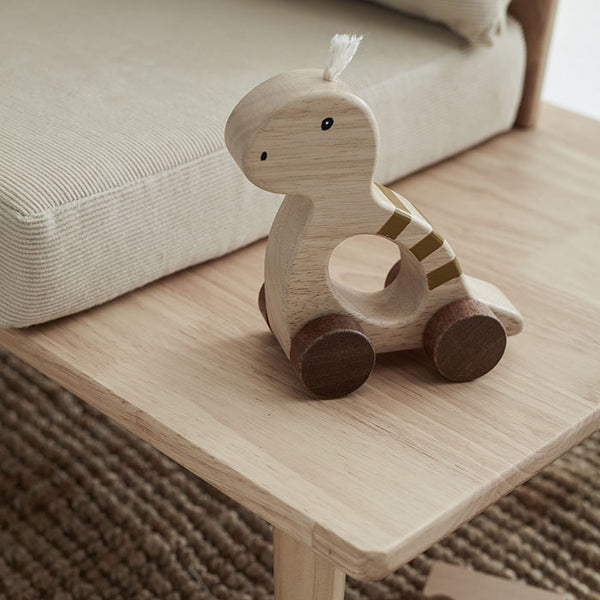 Kids Concept - Trekdiertje Dino - NEO, Houten speelgoed, Kid's Concept, Keekabuu
