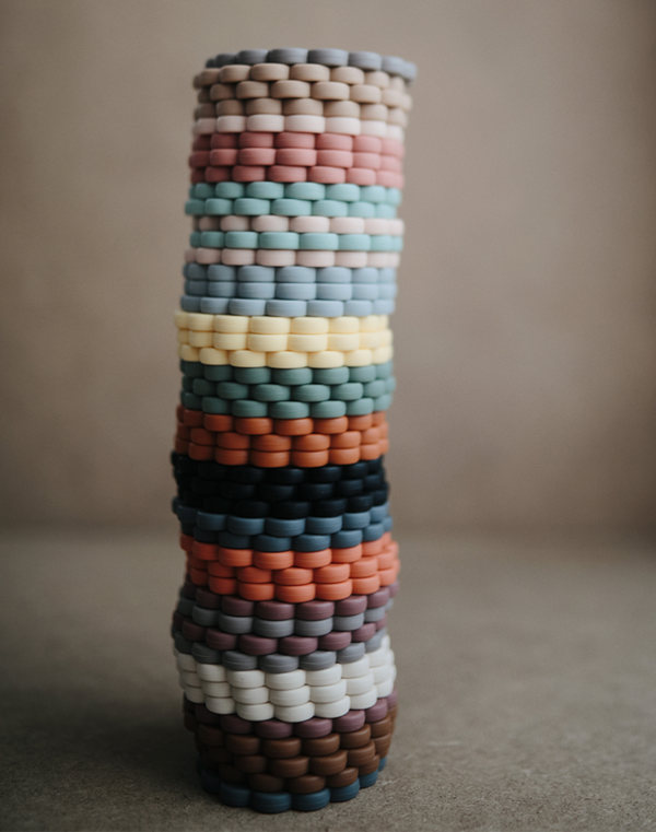 Mushie - Siliconen Bijtringen mix 3pack, Bijtringen, Mushie, Keekabuu