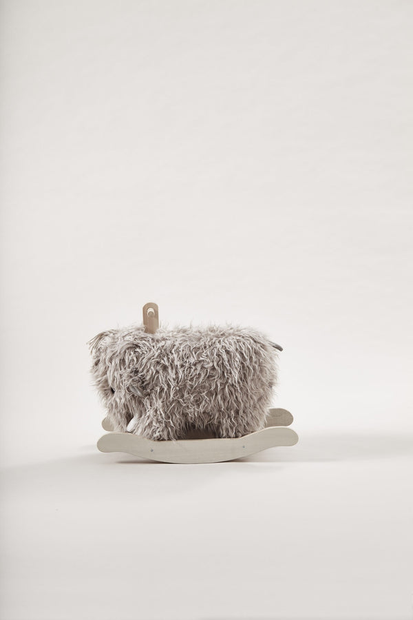 Kids Concept - Schommeldier - Hobbelende Mammoet, Houten speelgoed, Kid's Concept, Keekabuu